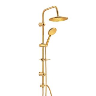 AR Acuba Gold Duş Kolonu Seti - Üç Fonksiyonlu 102158027