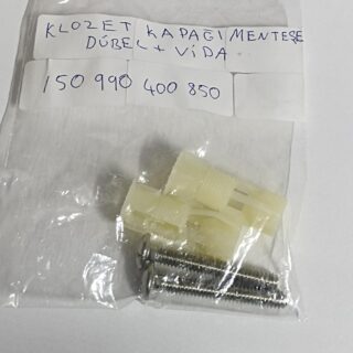 Klozet Kapağı Menteşesi Dübel+Vida 150990400850