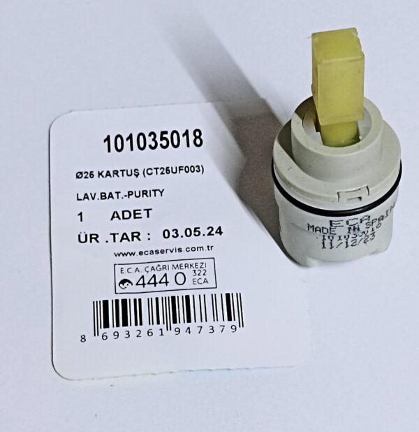 Ø25 KARTUŞ (CT25UF003) LAV.BAT.-PURITY 101035018 - Görsel 2