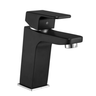 AR 103588107 Lunetta Mat Siyah Lavabo Bataryası