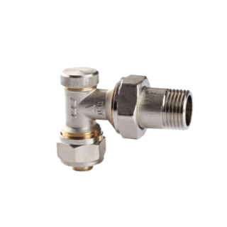 E.C.A 1/2” Köşe Radyatör Dönüş Valfi Gv3 Pex (16-2mm) 602120730