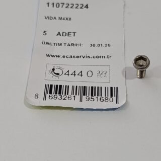 110722224 VİDA M4X8