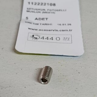 112222108 SETUSKUR FOTOSELLİ MUSLUK (M6X10)