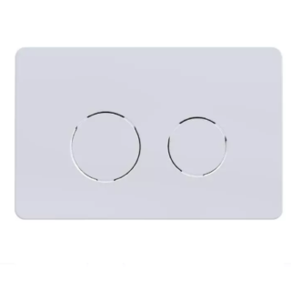 Serel Gömme Rezervuar Kumanda Paneli Basma Butonu- Beyaz P570130