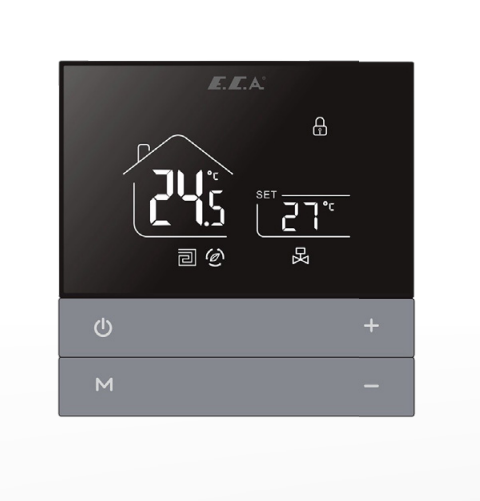 E.C.A TUŞLU DİJİTAL ODA TERMOSTATI 601021056