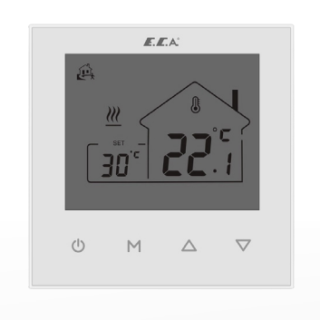 E.C.A DOKUNMATİK DİJİTAL ODA TERMOSTATI 601021057