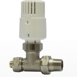 E.C.A Termostatik Radyatör Valfi Düz Pex Trv4 (16*2mm) 602120779