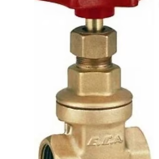 E.C.A. 601003001 1/2" Şiber Su Sayaç Vanası