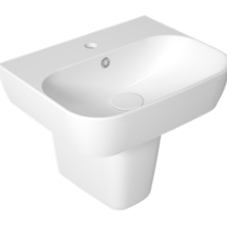 SEREL Dream Lavabo DR41TDS110H+DR21STL110H Yarım Ayak