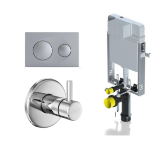 Eca Serel Smooth Gömme Rezervuar 3’Lü Set T02-0111Bk4029