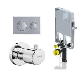 Eca Serel Smooth Gömme Rezervuar 3’Lü Set T02-0111Bk4030