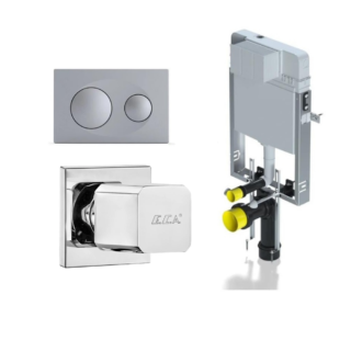 Eca Serel Smooth Gömme Rezervuar 3’Lü Set T02-0111Bk4034