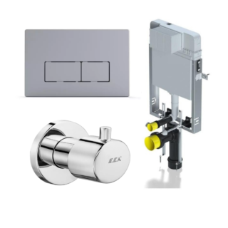 Eca Serel Smooth Gömme Rezervuar 3’Lü Set T02-0111Bk5830