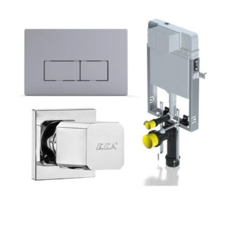 Eca Serel Smooth Gömme Rezervuar 3’Lü Set T02-0111Bk5834