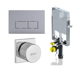 Eca Serel Smooth Gömme Rezervuar 3’Lü Set T02-0111Bk5877