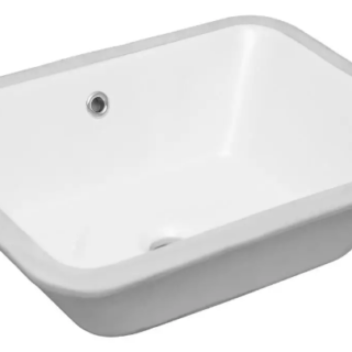 Serel Tezgah Altı Gömme 50 Cm Kare Lavabo 0661DSS000S